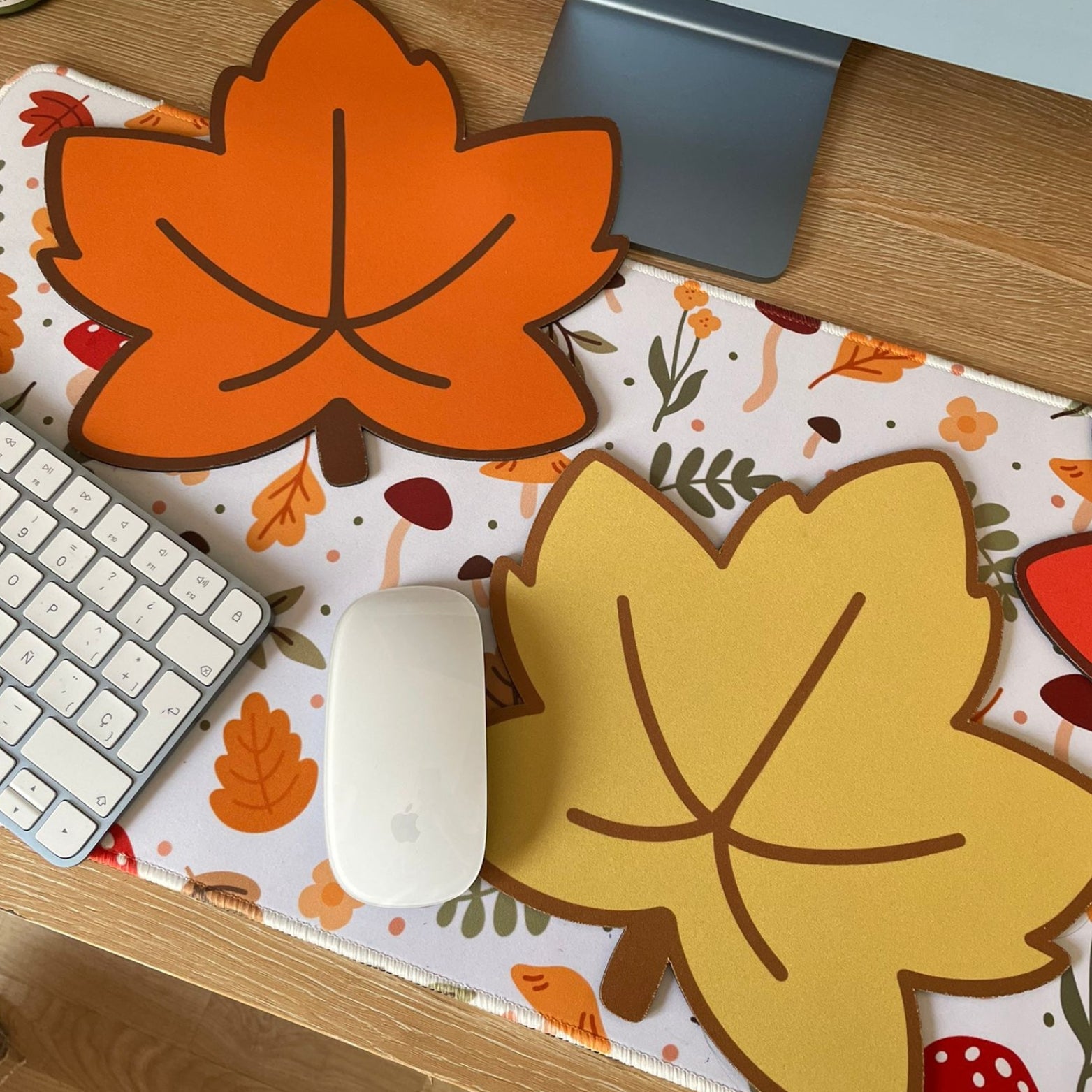 Autumn Leaf Mini Mouse Pads Pc Gaming Accessories