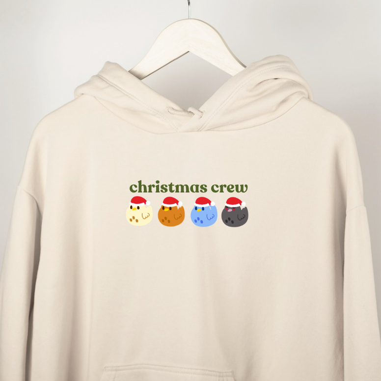 Chicken Christmas Crew Sweatshirt & Hoodie / Cozy Christmas Sweater / Aesthetic Christmas Things Jumper