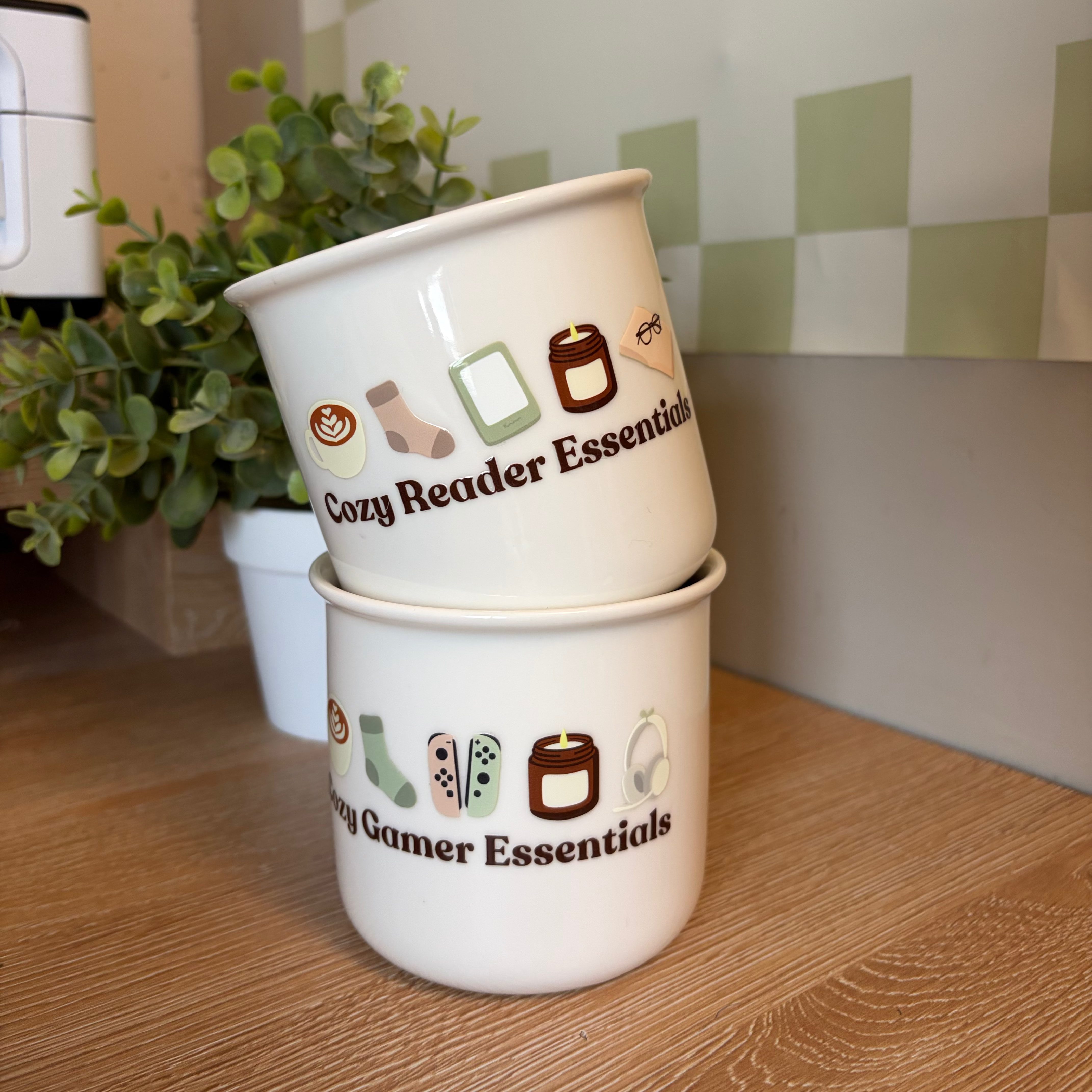 Cozy Gamer/Reader Essentials Mug
