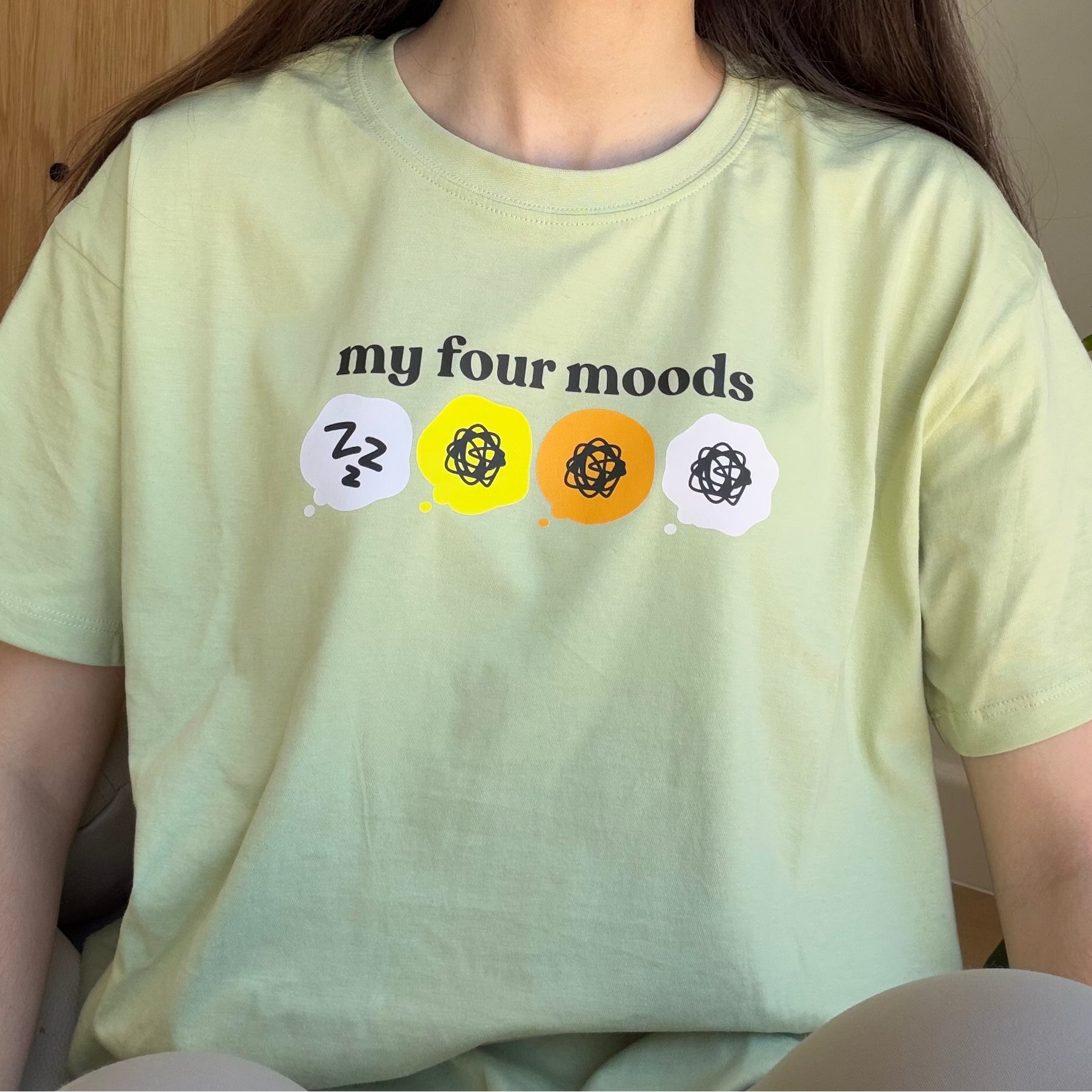 my 4 tomodachi moods / cozy gamer apparel