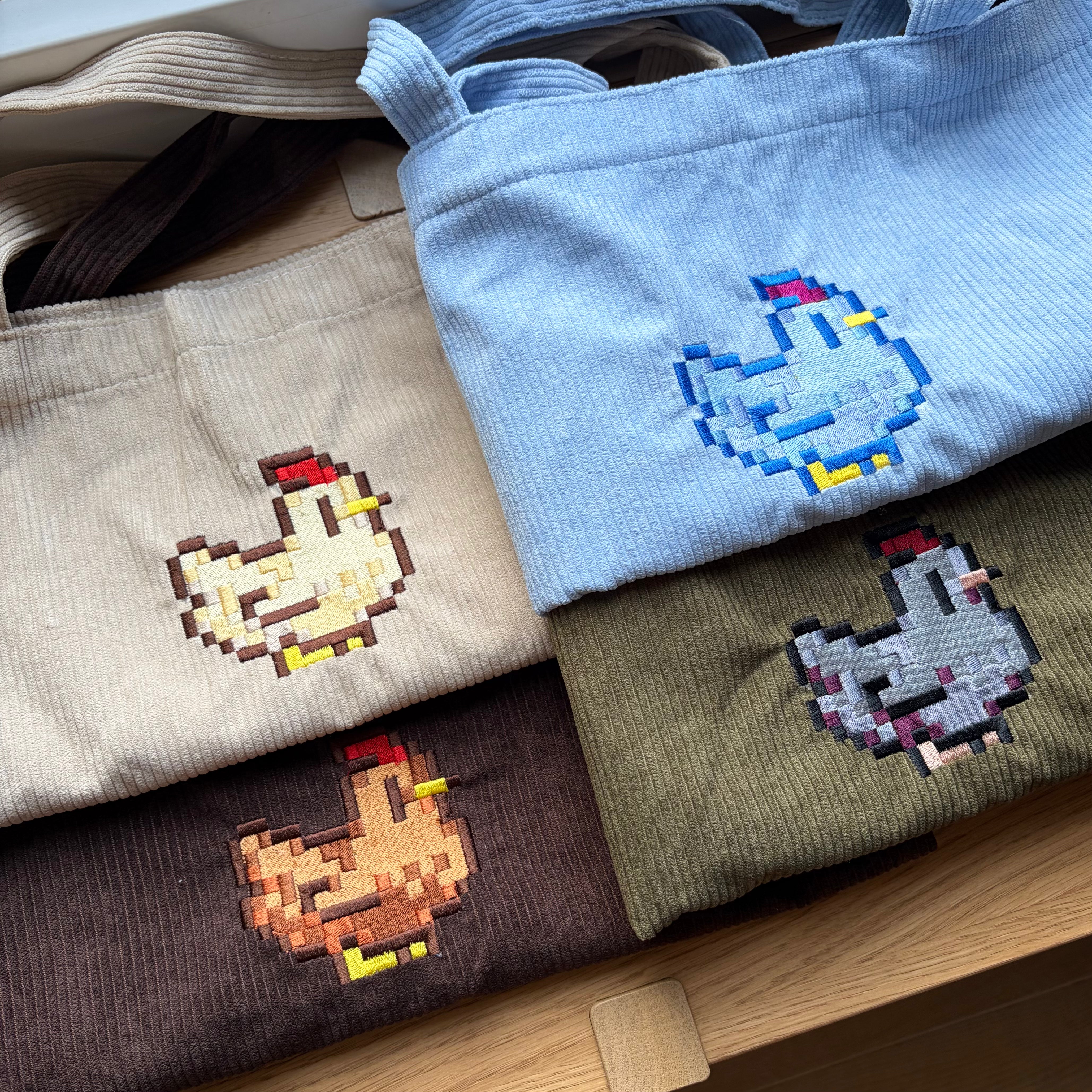 Cozy Farm Chicken Tote Bag