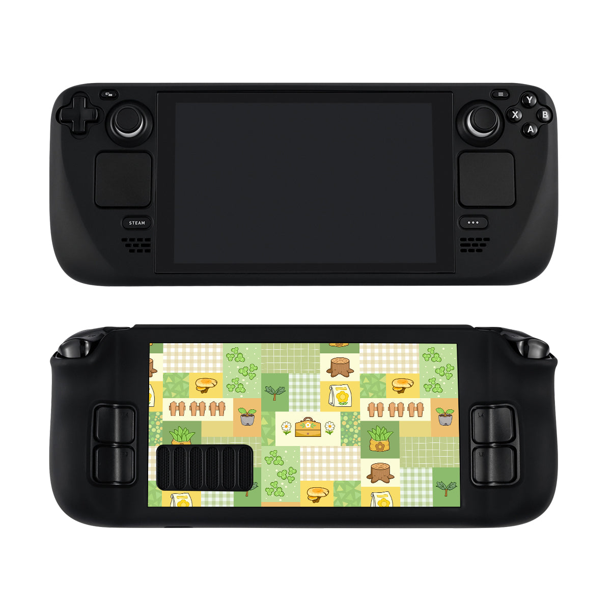 Cottagecore AC Patchwork Steam Deck Case