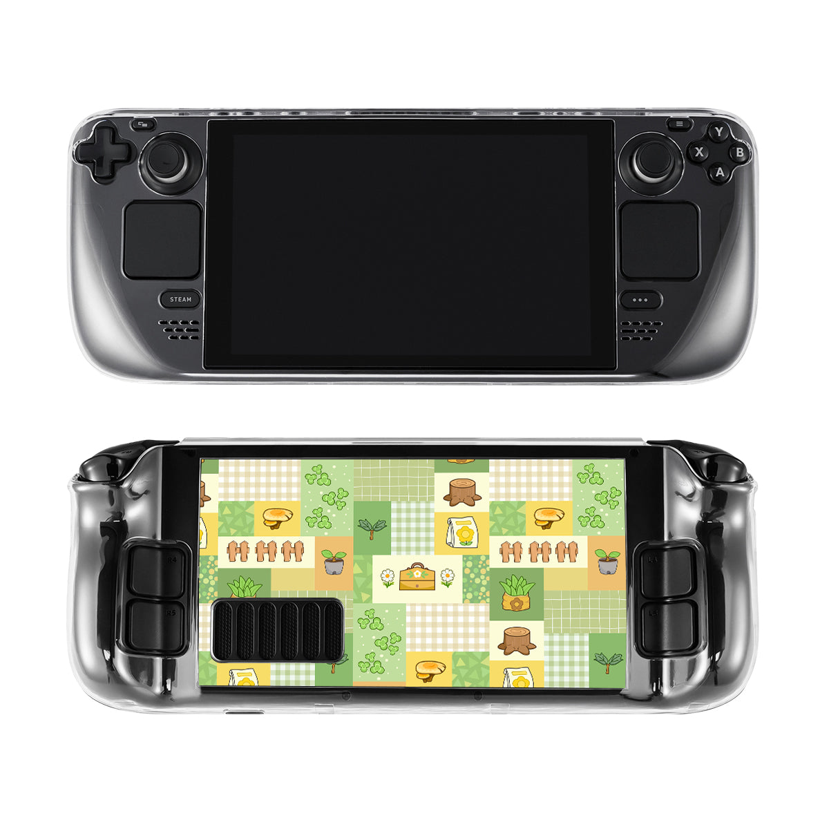 Cottagecore AC Patchwork Steam Deck Case