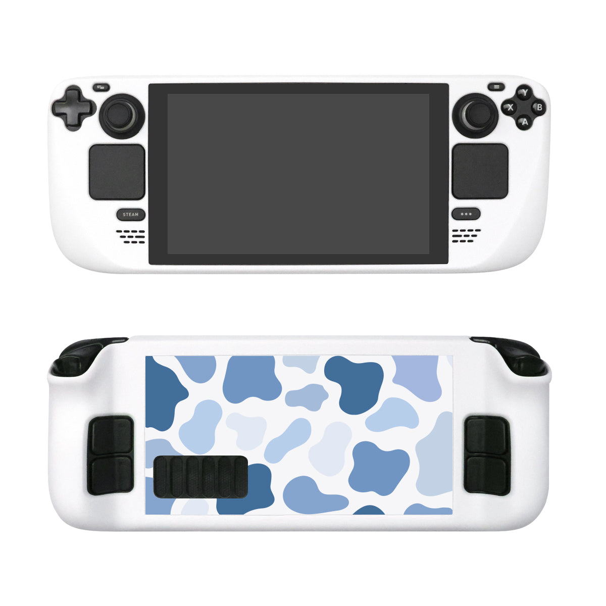 Navy Cow Steam Deck Case