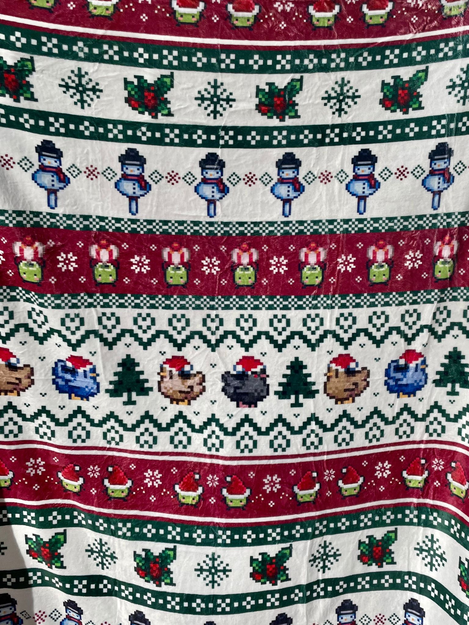 Stardew Christmas Blanket