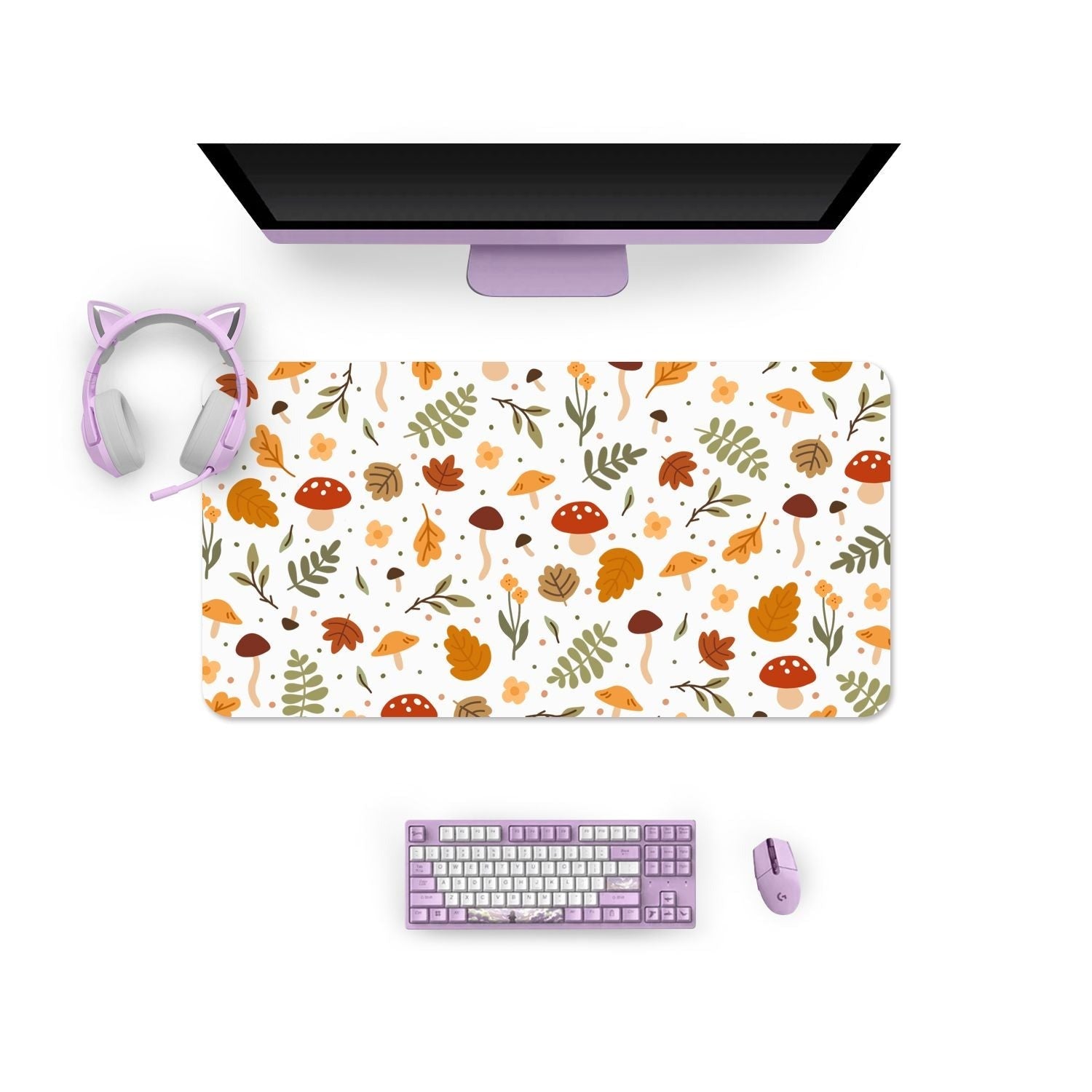 Cozy Autumn Mouse Pads Pc Gaming Accessories