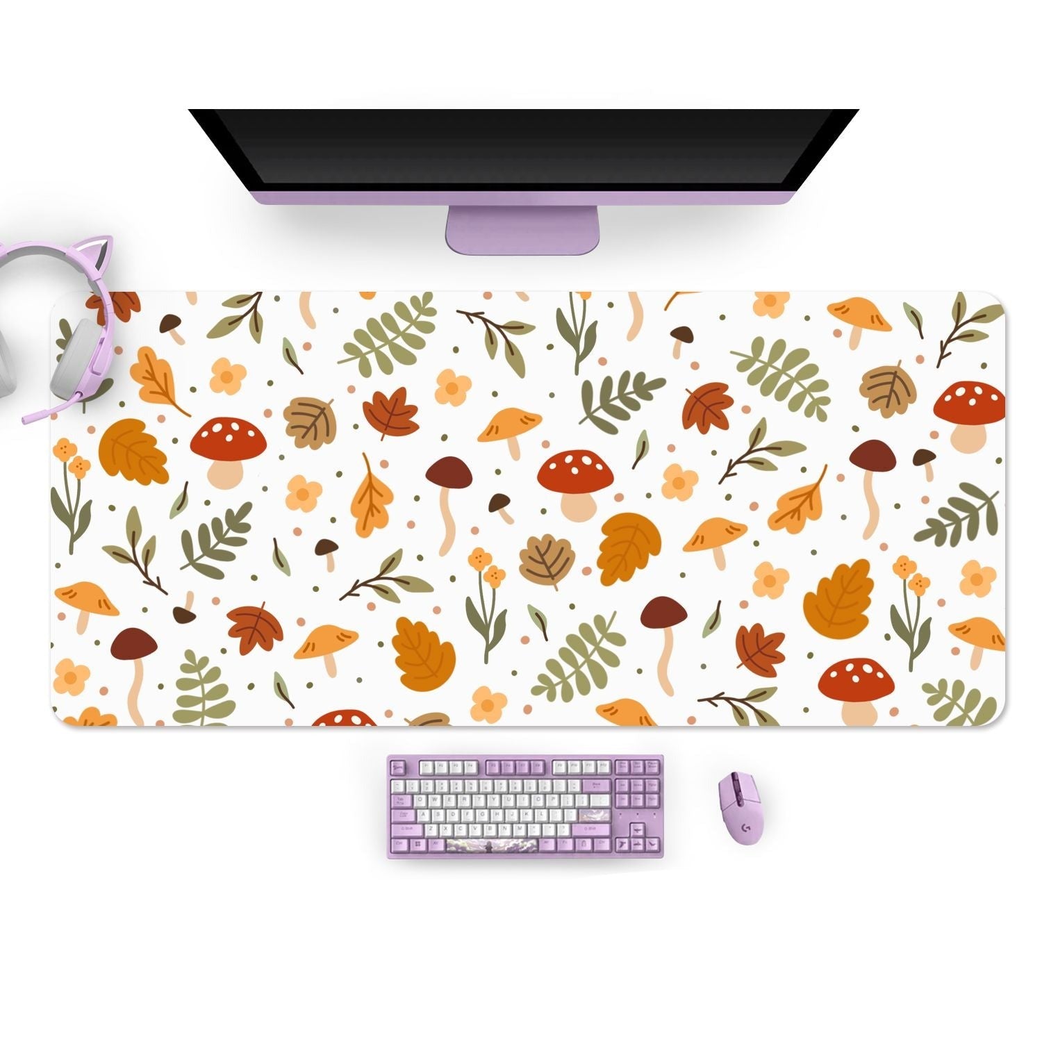Cozy Autumn Mouse Pads Pc Gaming Accessories
