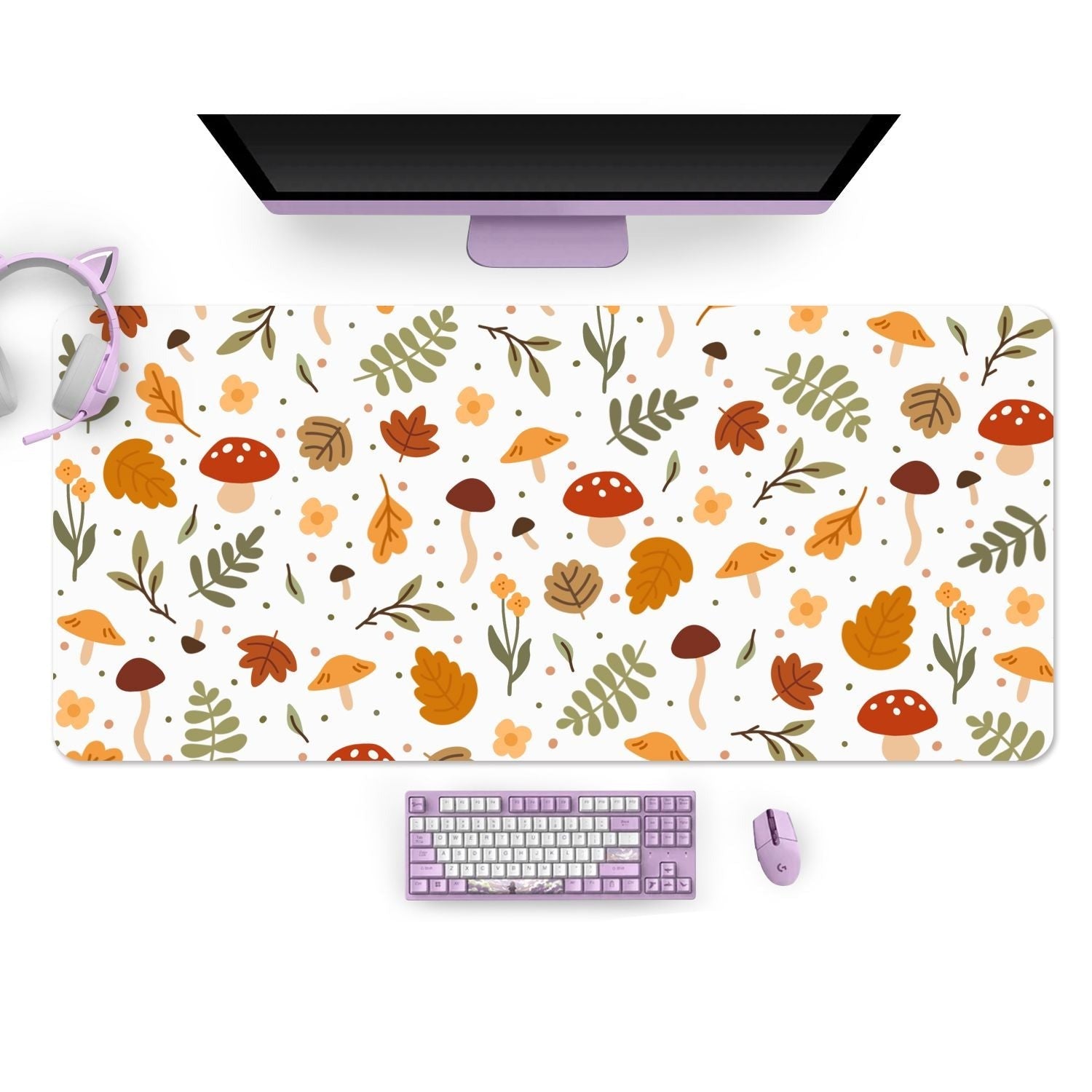 Cozy Autumn Mouse Pads