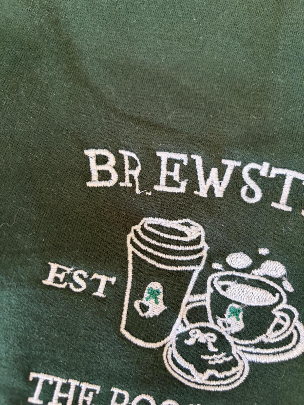 The roost Coffee Sweatshirt Size XL OOPSIE