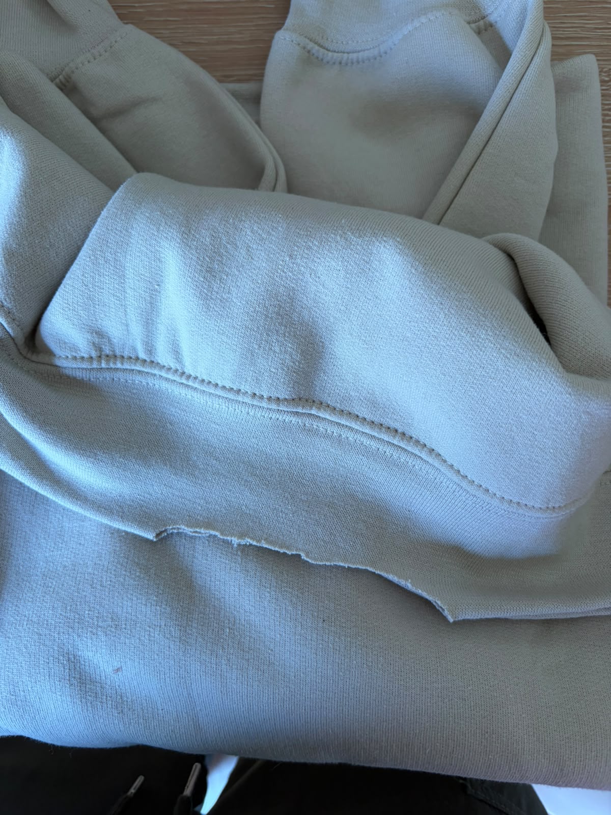 sweater L brown cow OOPSIE