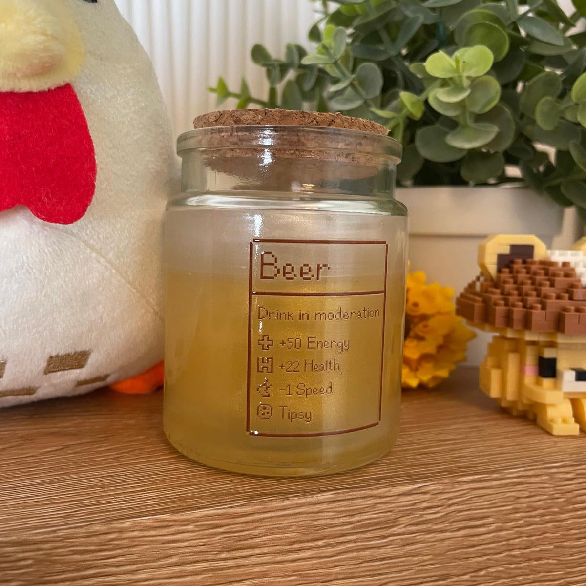 Stardew Drinks Candle