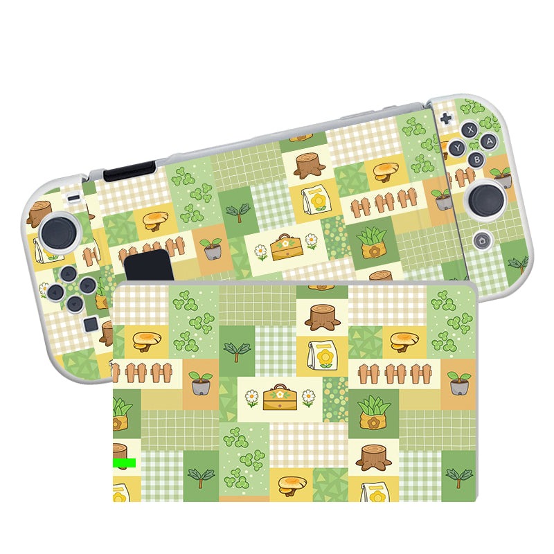Cottagecore AC Patchwork Case for Nintendo Switch