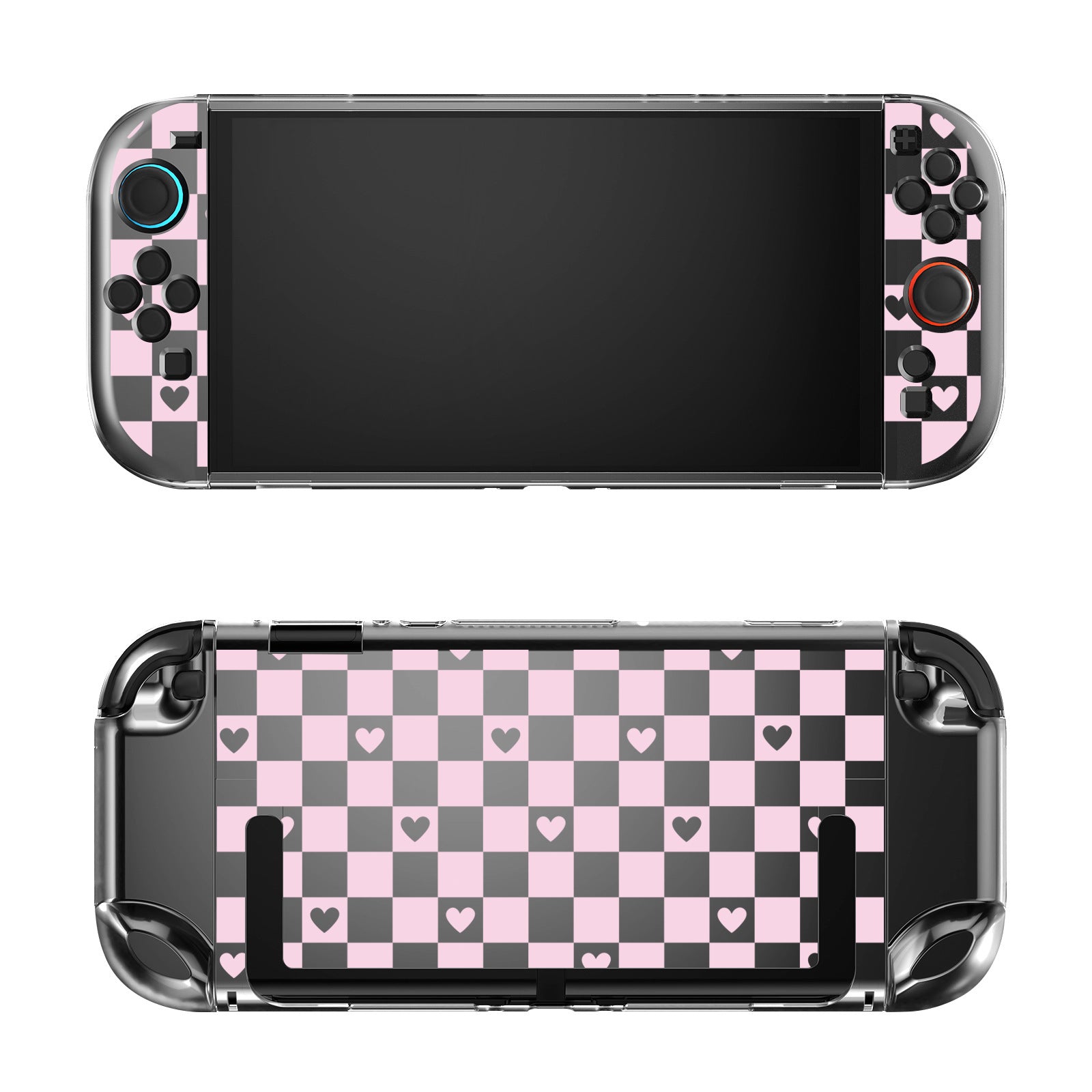 Checkered Love Case for Nintendo Switch