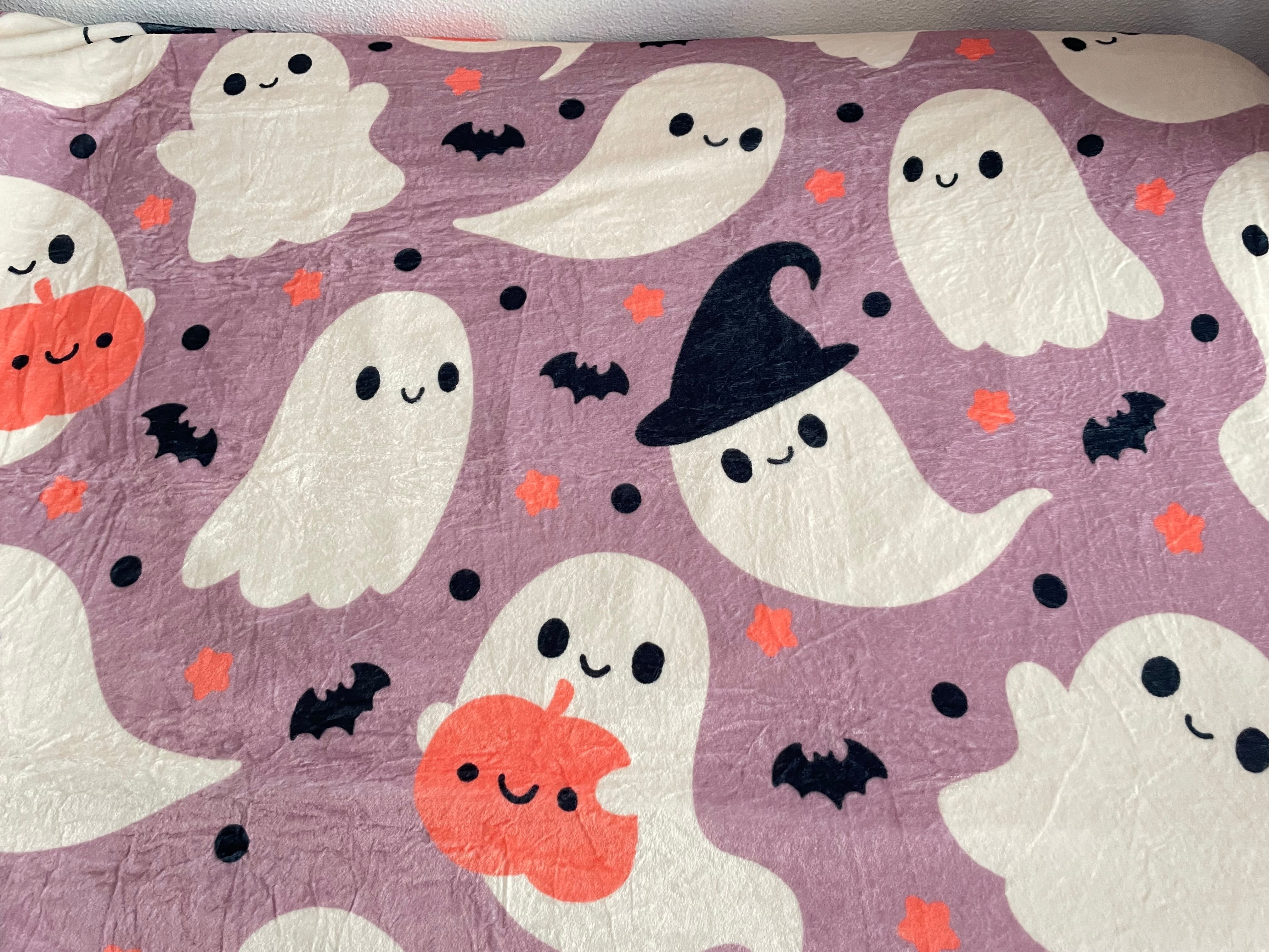 Spooky Ghost Soft Blanket