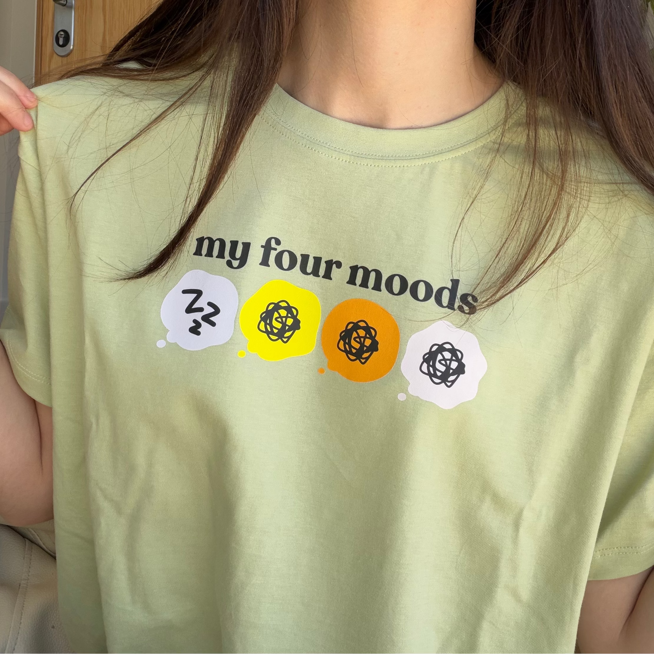 my 4 tomodachi moods / cozy gamer apparel