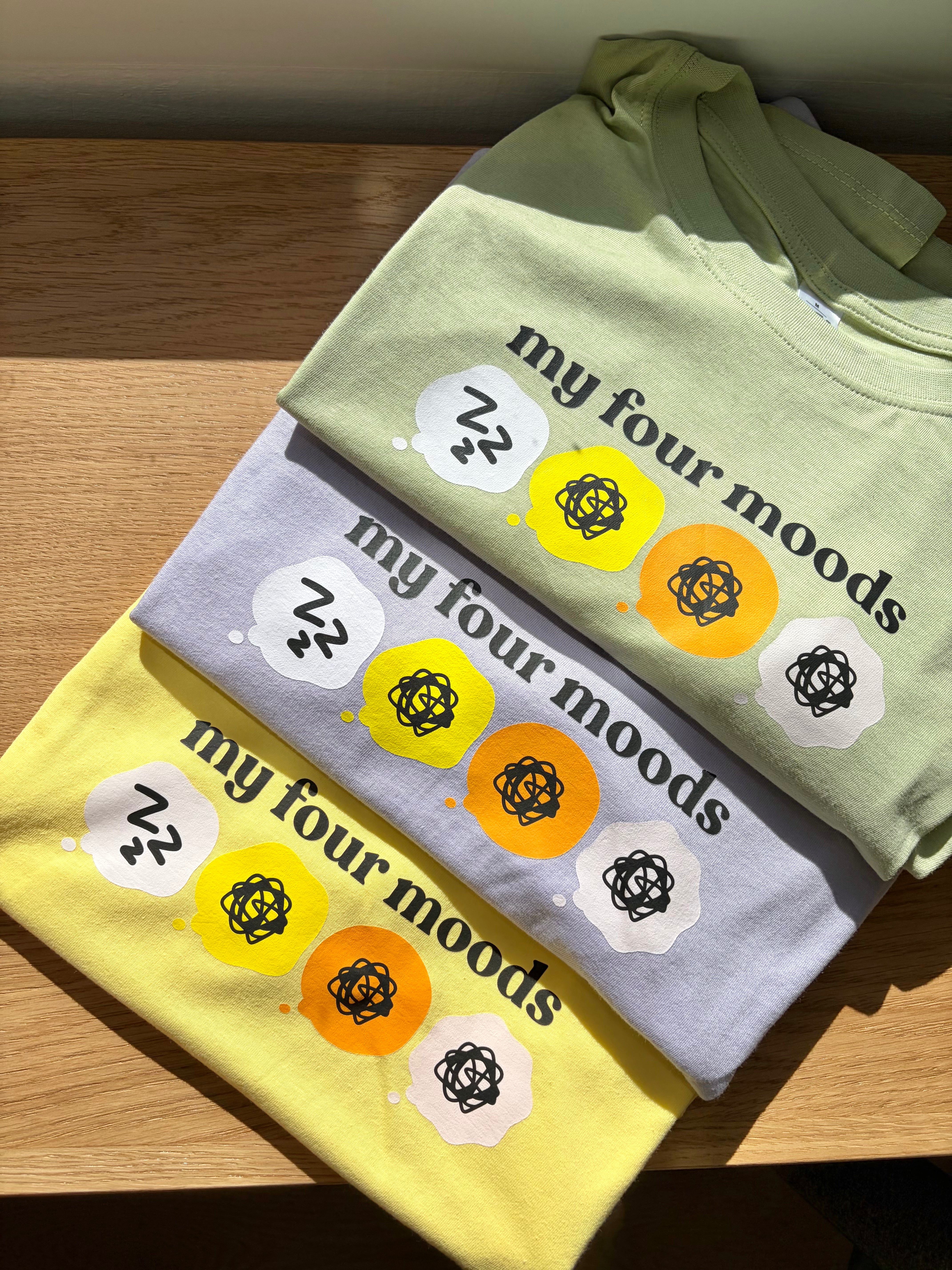 my 4 tomodachi moods / cozy gamer apparel