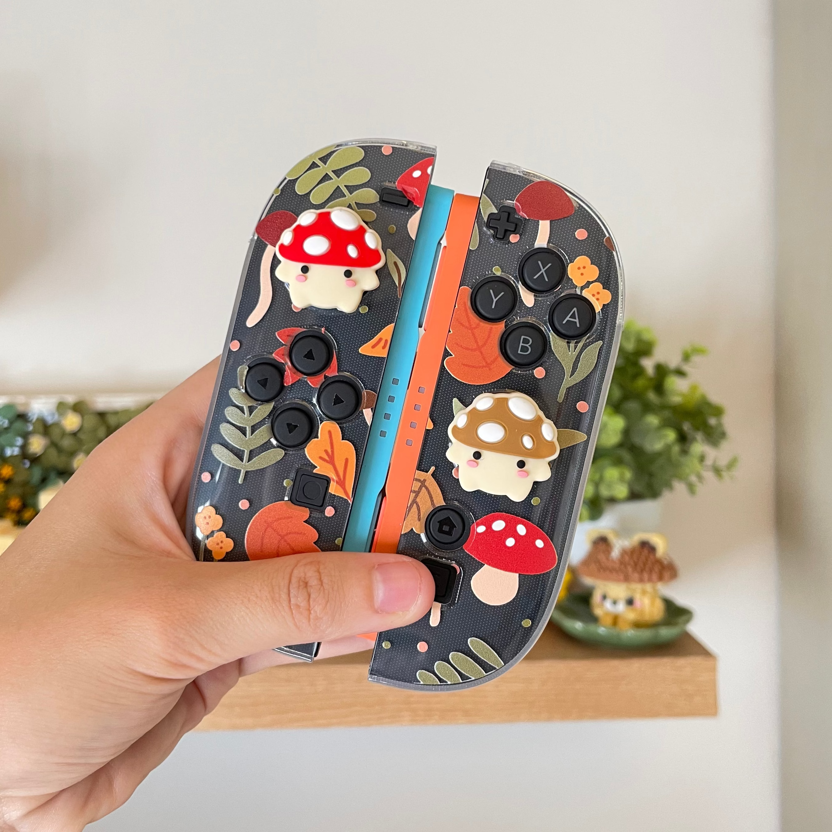 Mushrooms Thumb Grips for Nintendo Switch