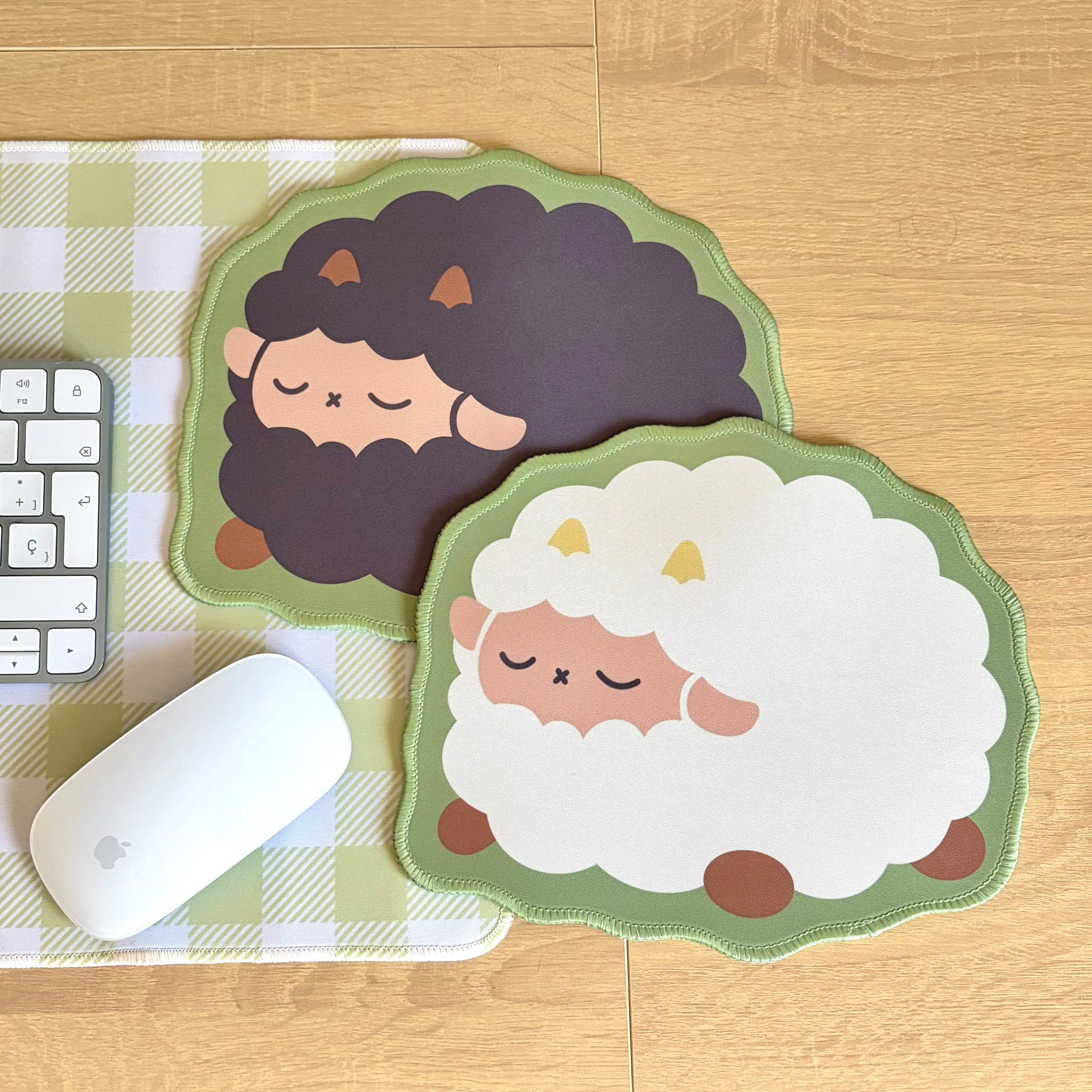 Sleeping Sheeps Mini Mouse Pads Pc Gaming Accessories