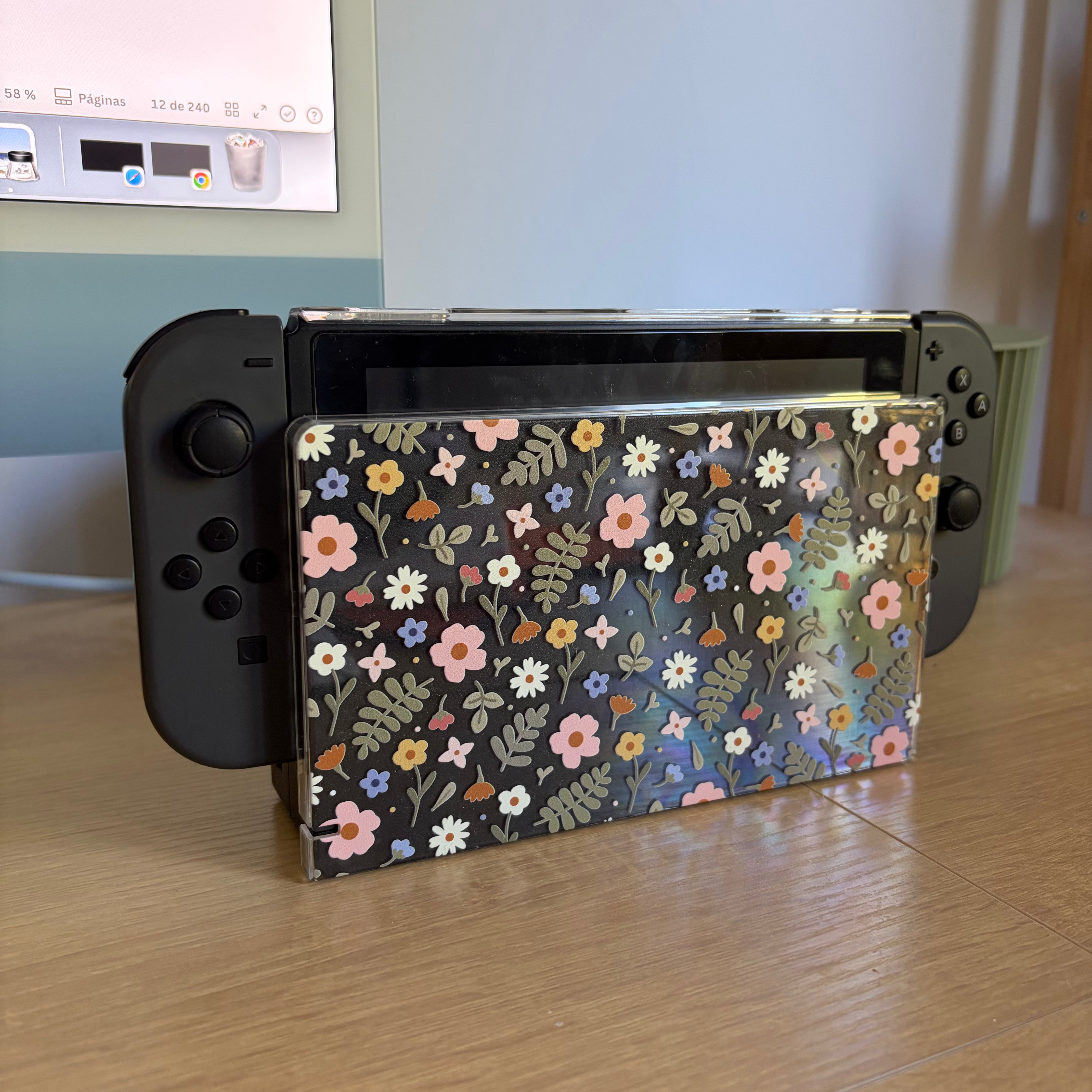 spring dock case for Nintendo Switch