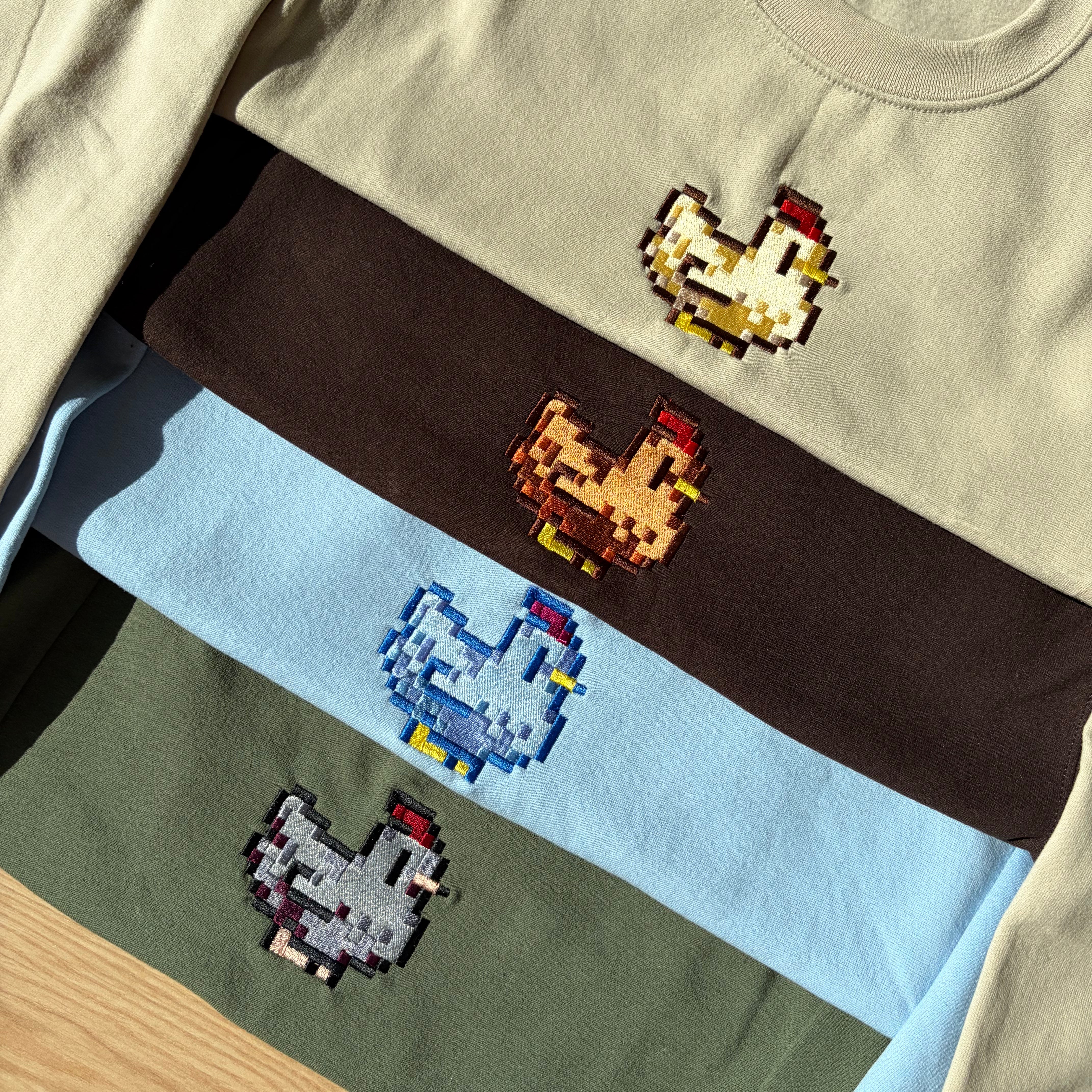 Cozy Farm Chickens Sweatshirt