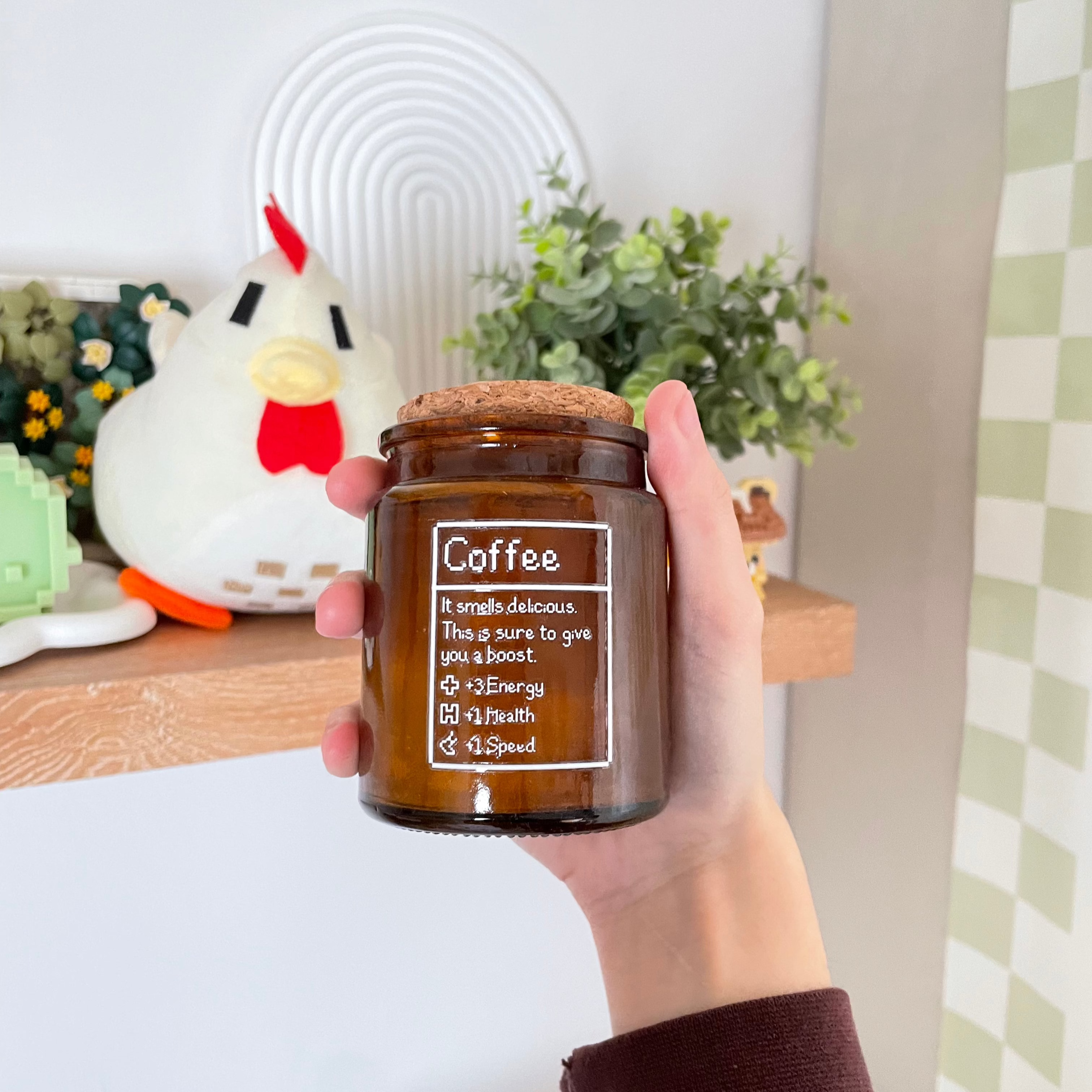 Stardew Coffee Candle