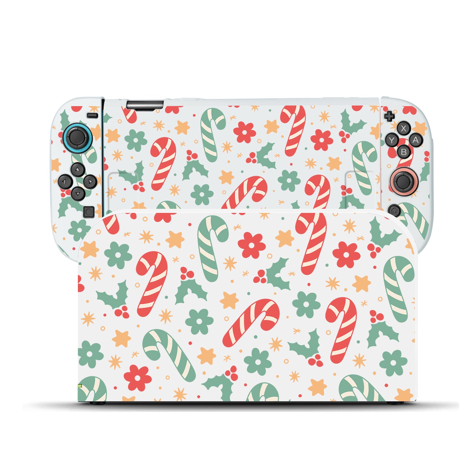 Candy Canes Christmas Case for Nintendo Switch 2 Candy Canes Christmas Case for Nintendo Switch 2