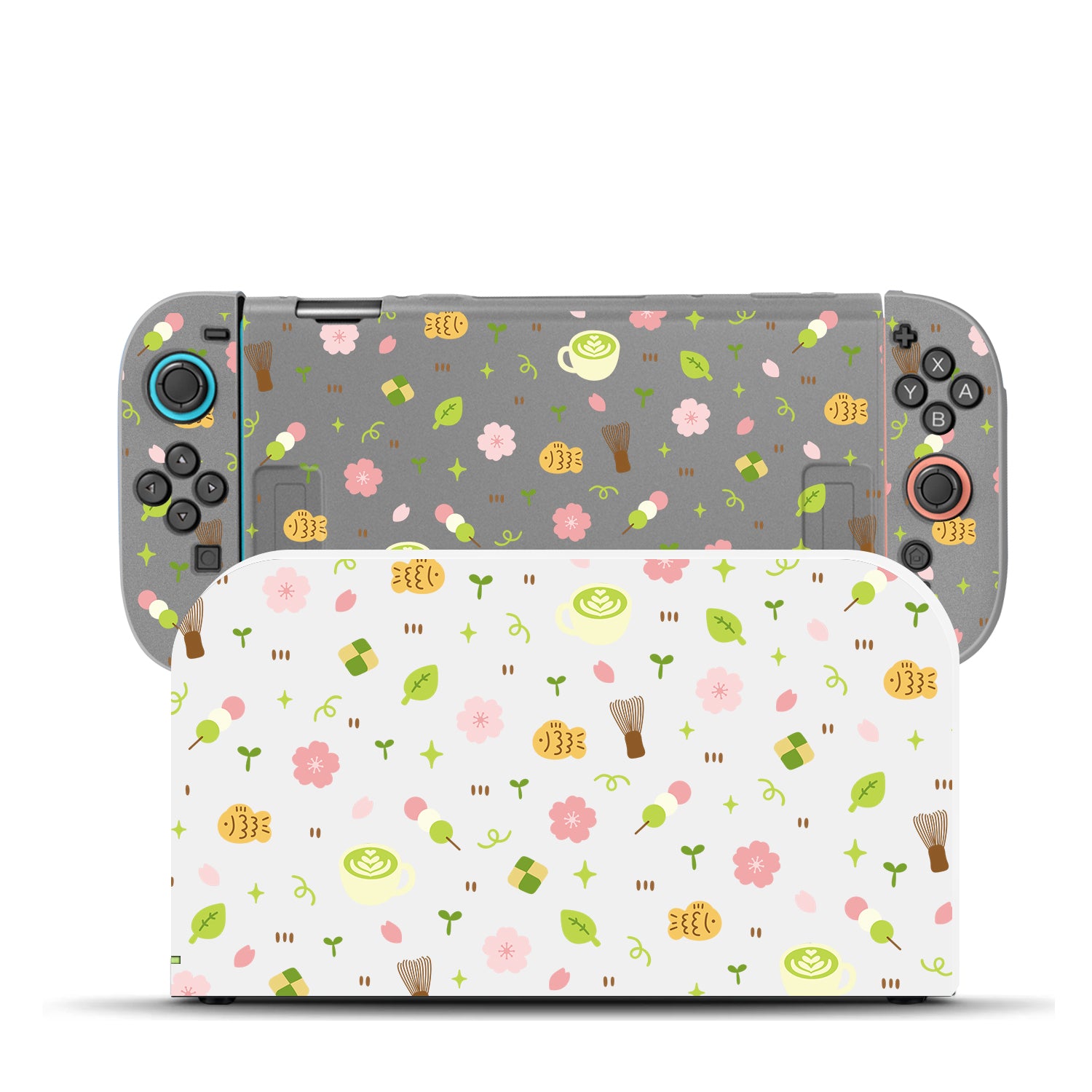 ぽち Switch2台 Matcha Lover Case for Nintendo Switch 2
