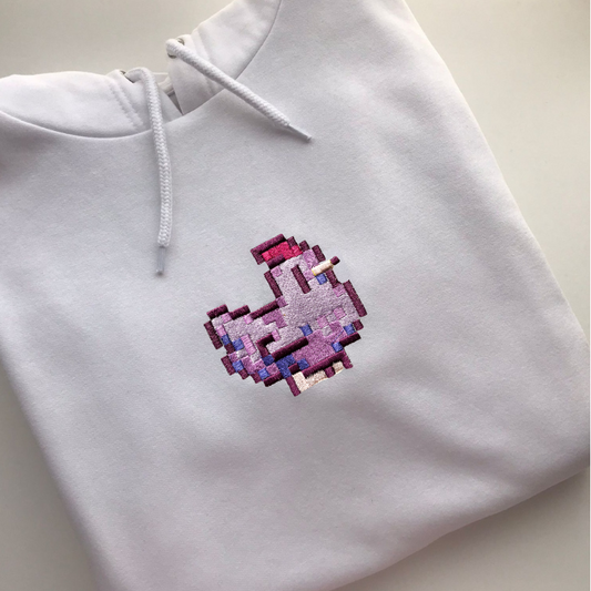 Stardew Chicken Purple Hoodie