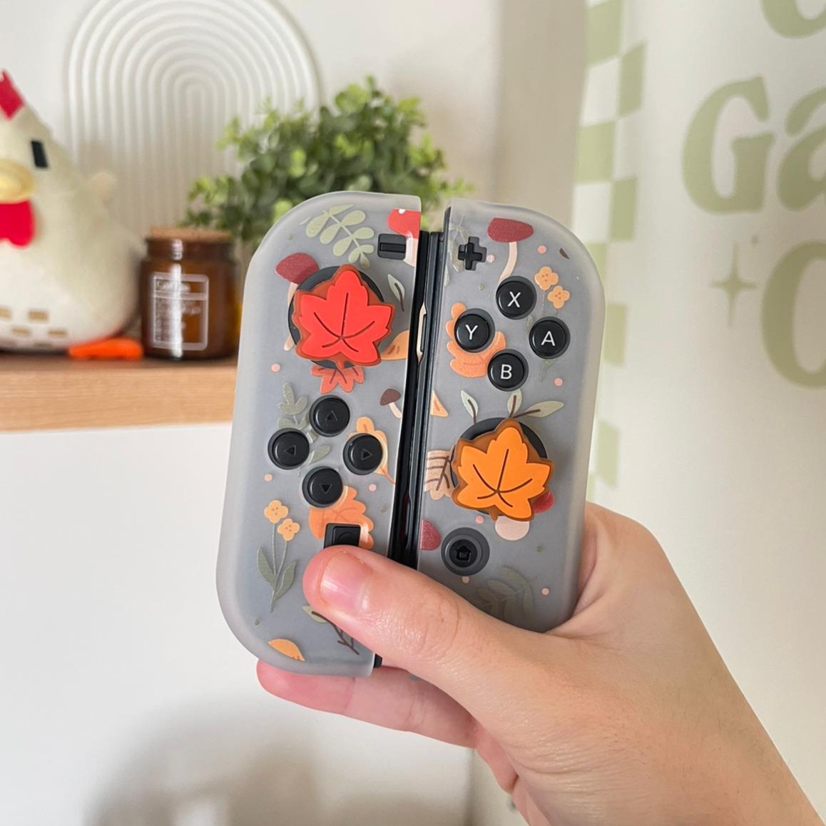 Leaf Thumb Grips for Nintendo Switch