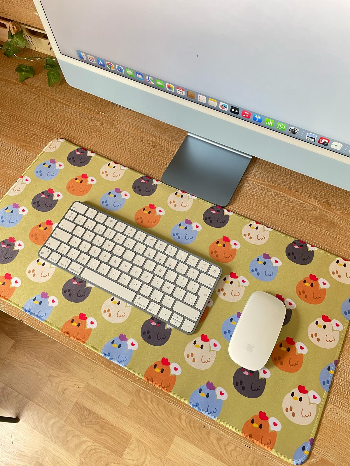 Stardew Chickens Mouse Pads Pc Gaming Accessories