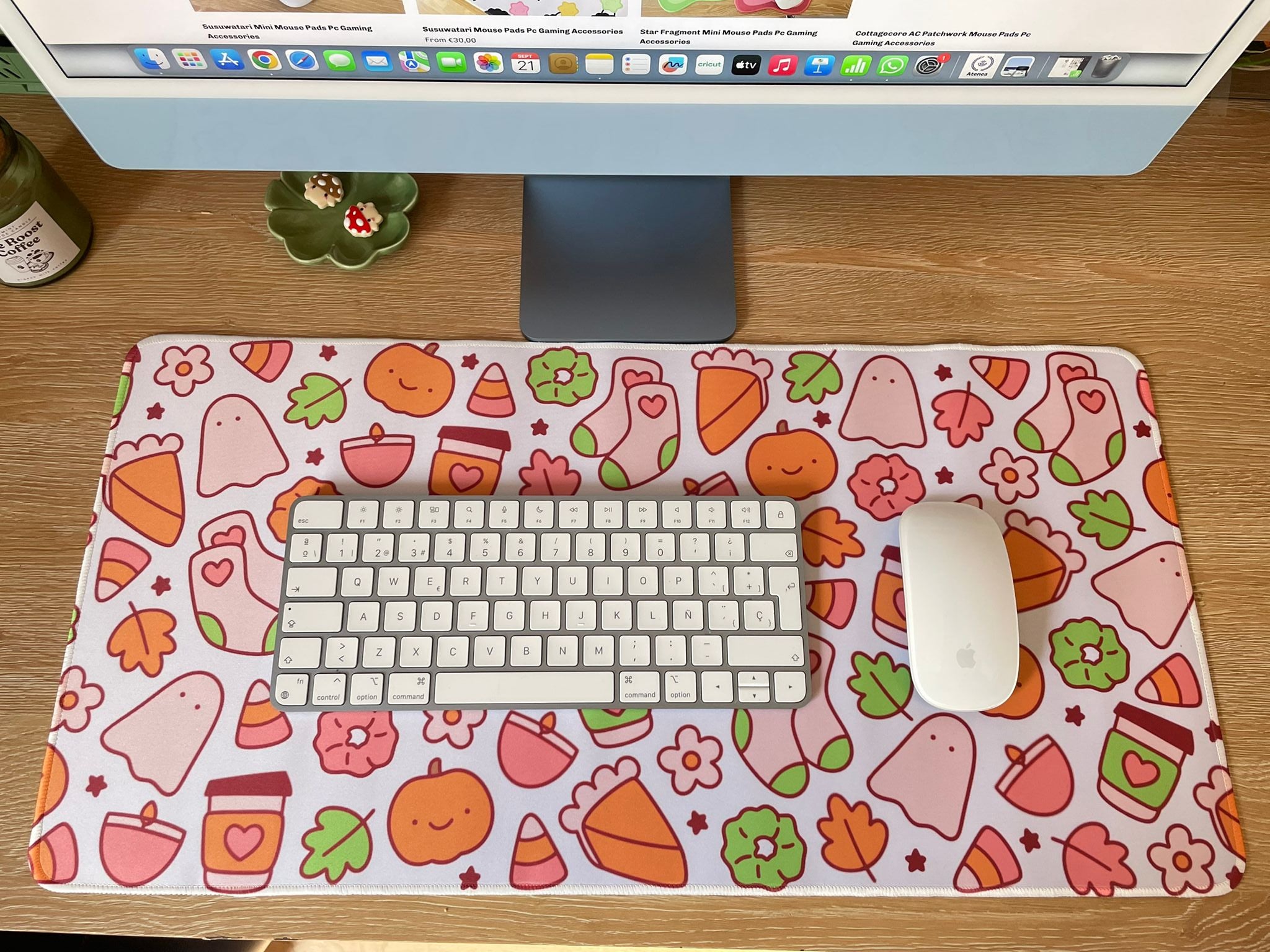 Cozy Girlie Mouse Pads Pc Gaming Accessories