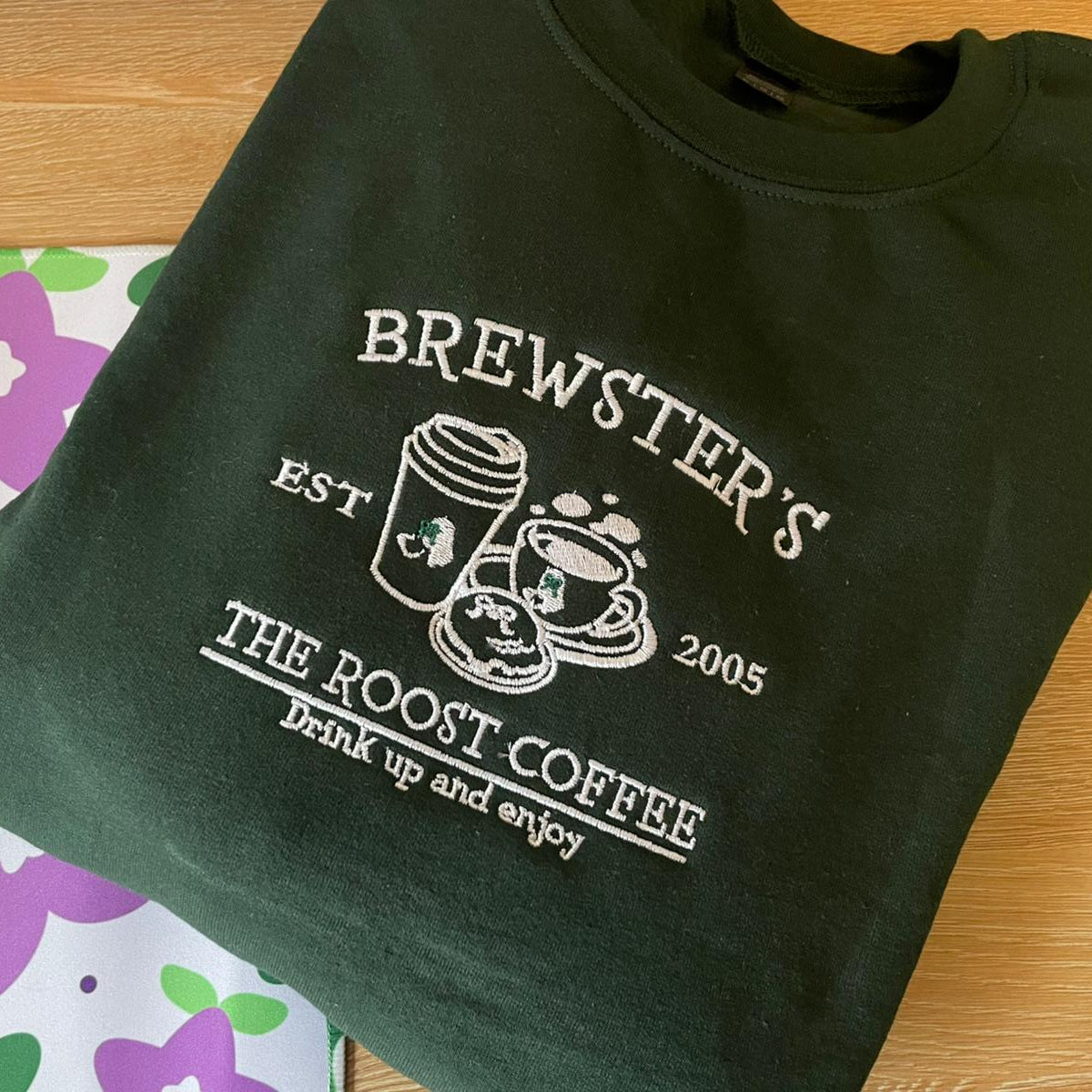 Sweatshirt the roost coffe OOPSIE Size XL