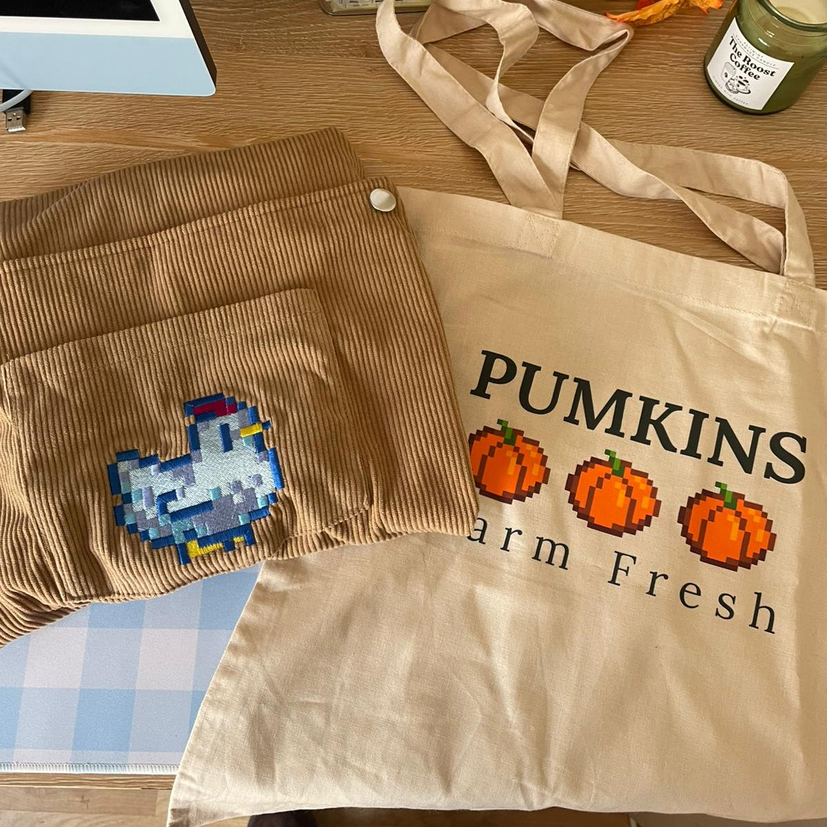 Pack Overalls Dress 1XL + Tote Bag