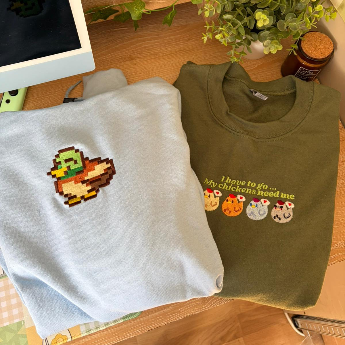 Pack Hoodie L + sweatshirt XL