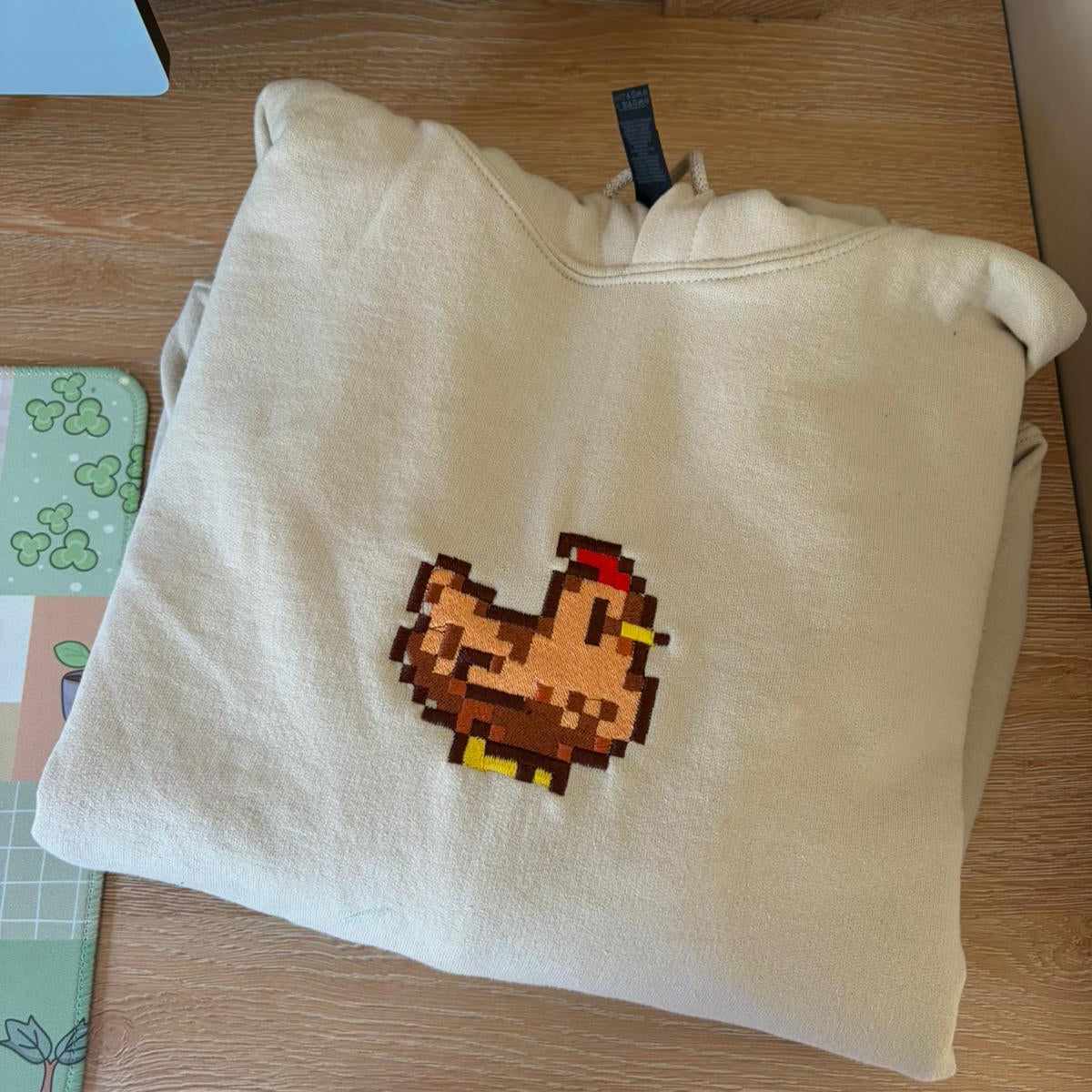 Hoodie chicken size S OOPSIE