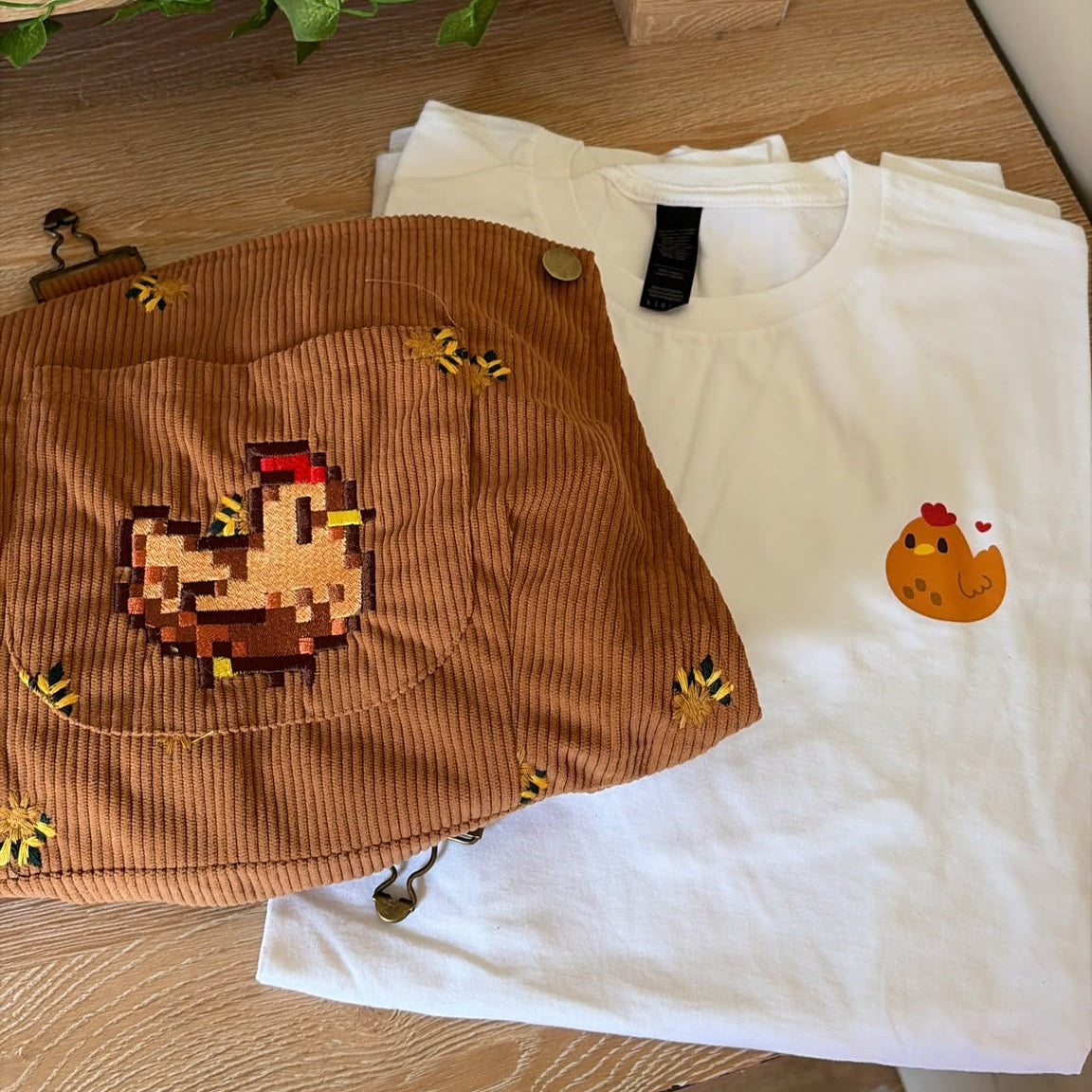 Pack Overalls shorts M + T-shirt L