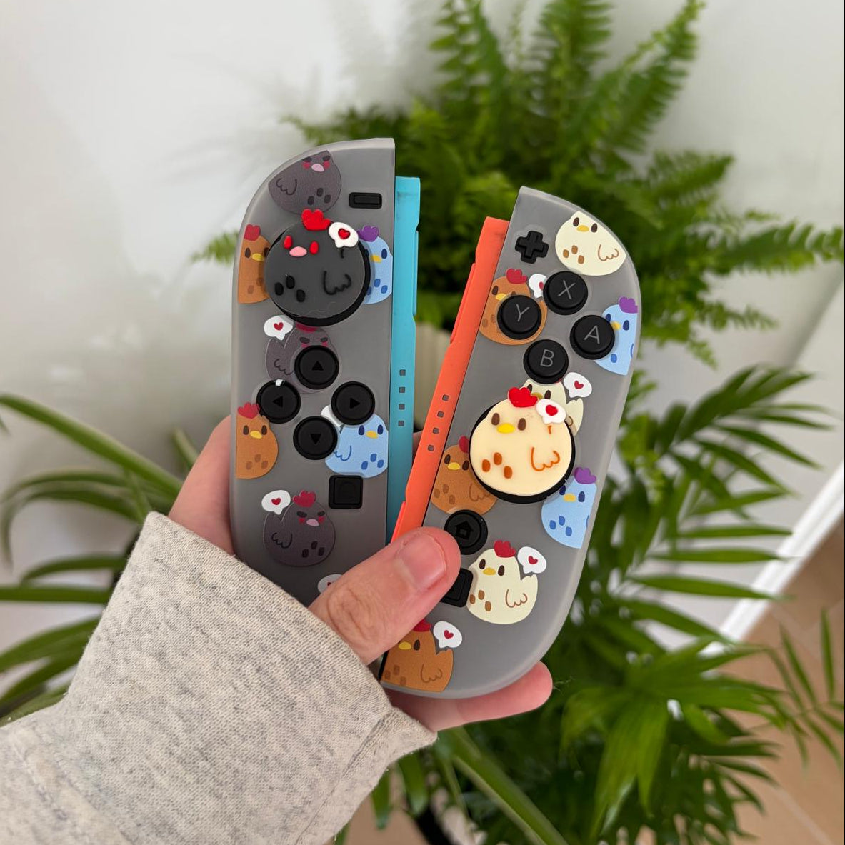 Farm Chicken Thumb Grips for Nintendo Switch & 2
