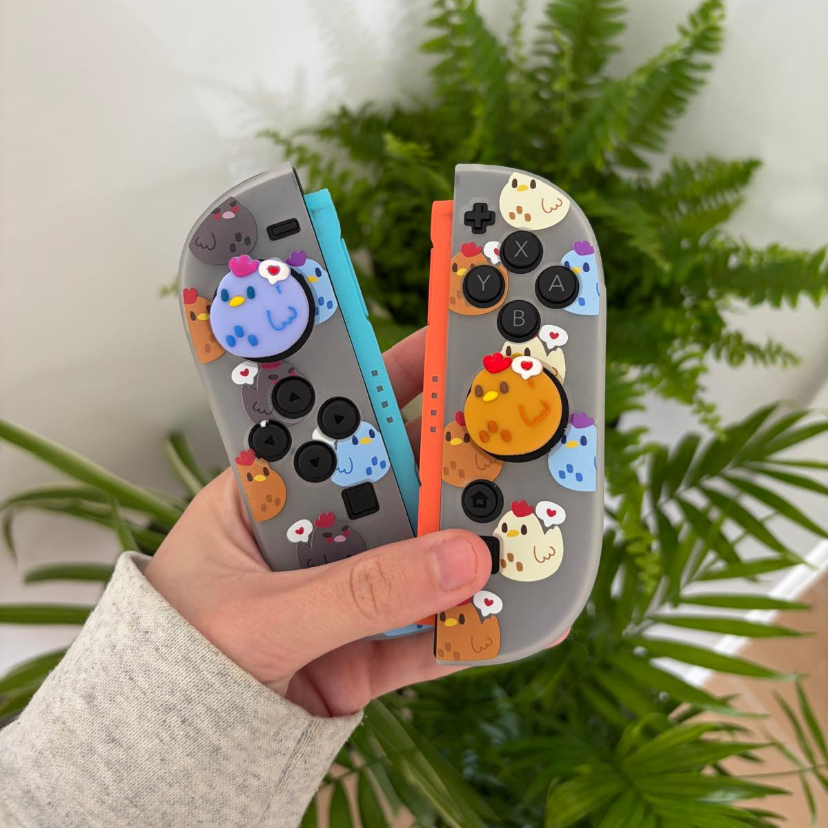 Farm Chicken Thumb Grips for Nintendo Switch & 2